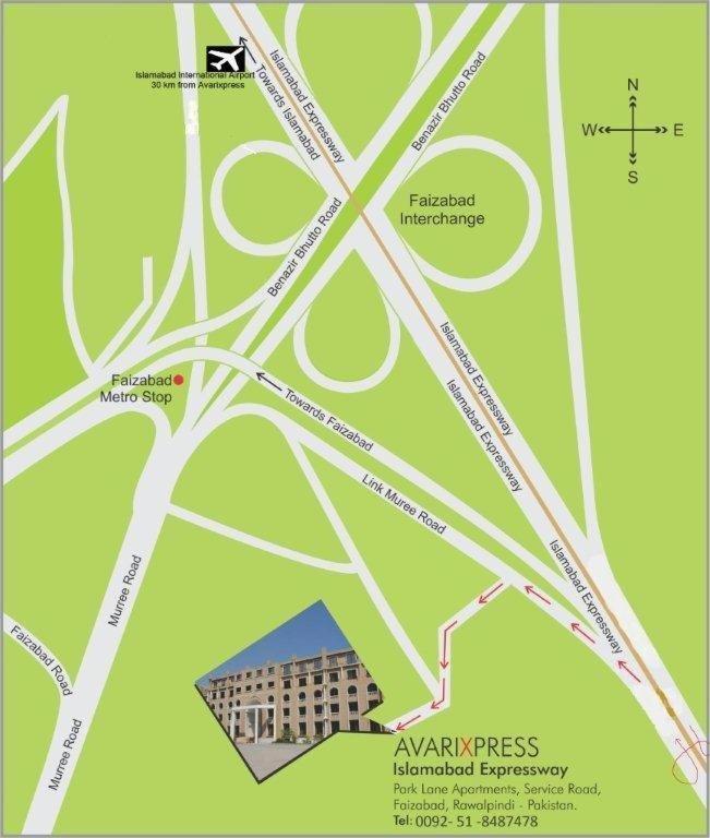 Avari Xpress, Islamabad Rawalpindi Exteriör bild